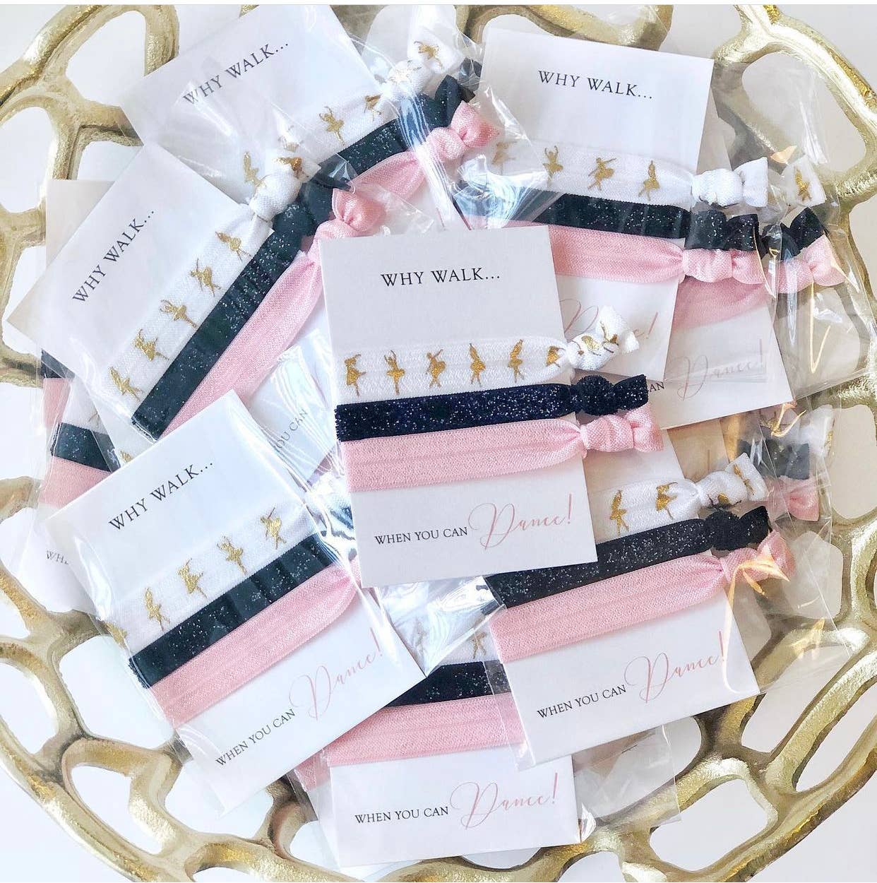 Ballet Hair Ties: Party Favors, Dance and Recital Gift