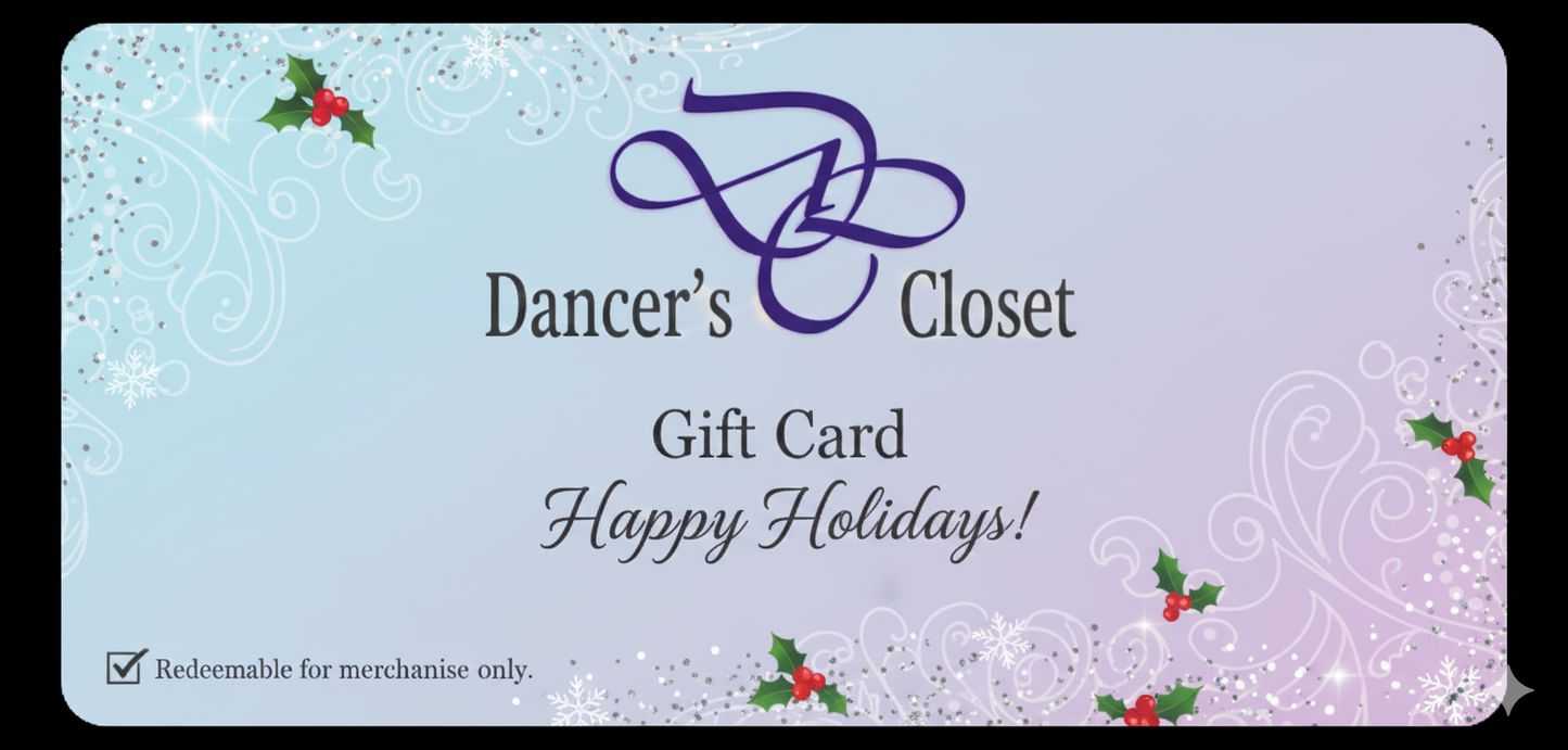 Dancer's Closet Gift Card