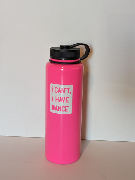 40 oz. Pink Thermal Water Bottle