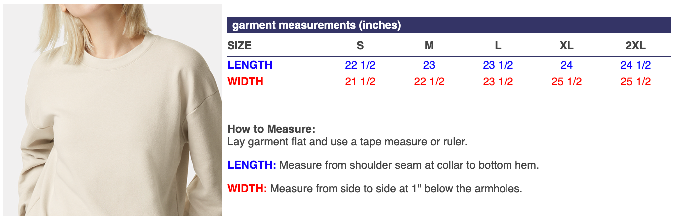 Winter 2025 Pre-order: Belliston Crewneck Sweatshirt - Multiple colors