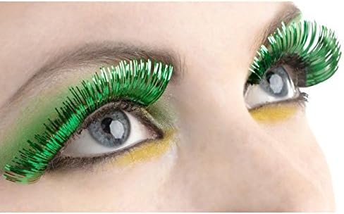 Green Metallic Eyelashes