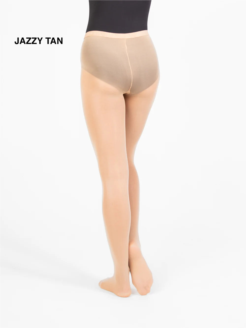 Body Wrappers Footed Tights in Jazzy Tan