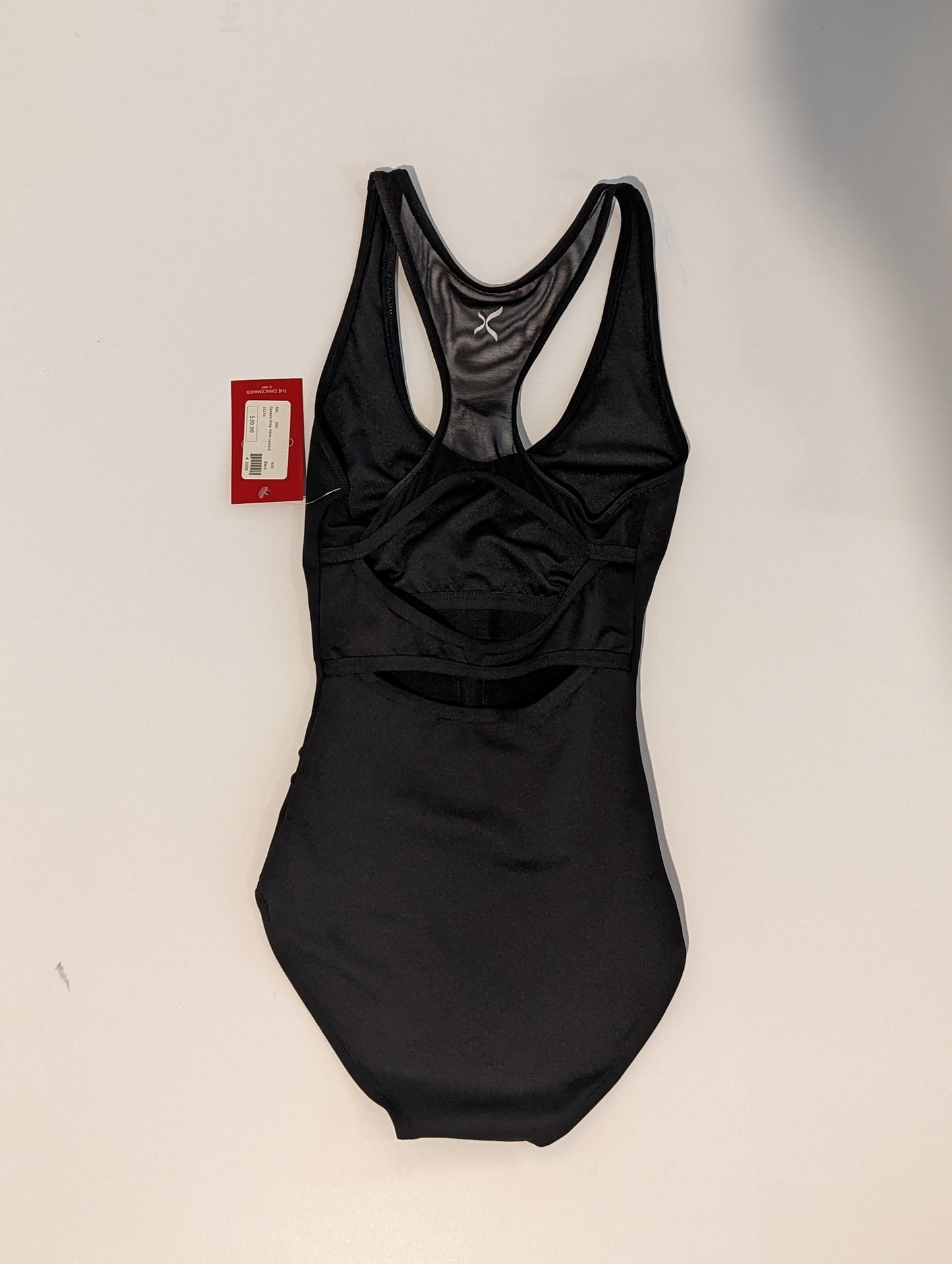 Drop Waist Black Leotard (Adult)