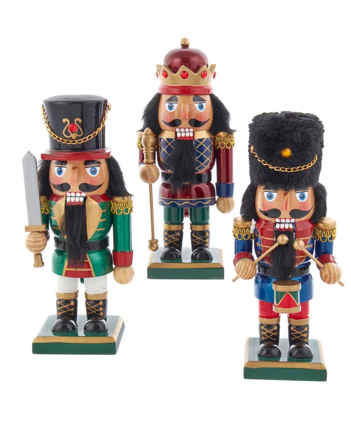 9" King Soldier Nutcracker