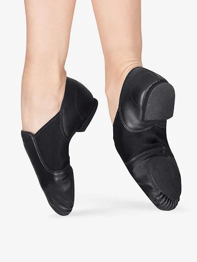 Black slip on jazz shoes