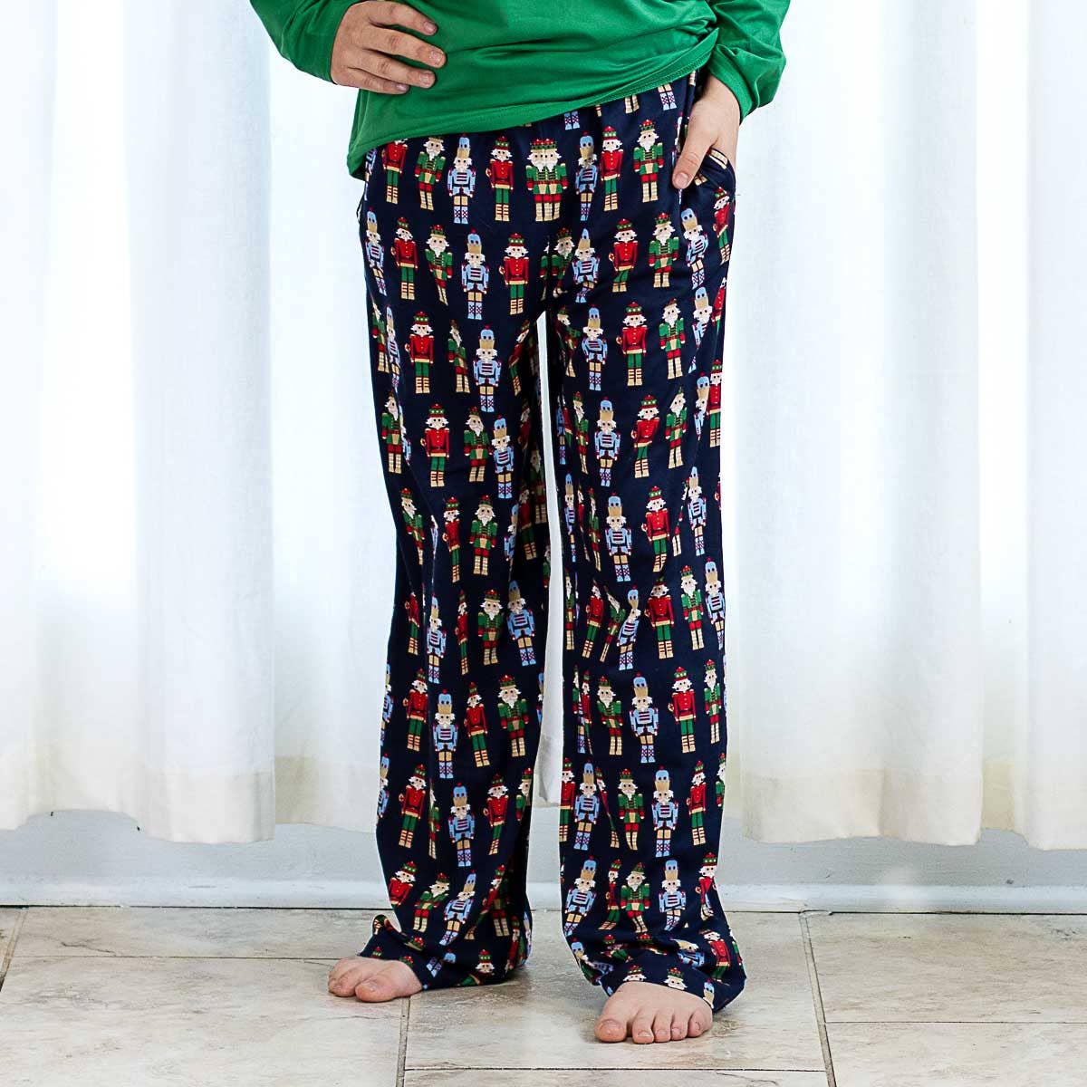 Nutcracker Pattern Sleep Pants