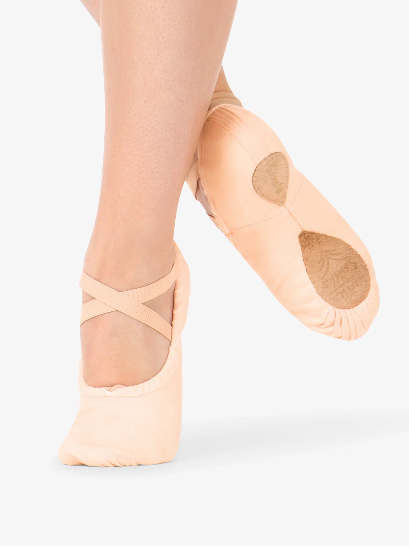 Canvas Split-Sole Ballet Slipper (Adult)