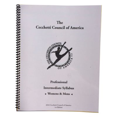 Cecchetti Council of America Grade Intermediate Curriculum Syllabus Booklet